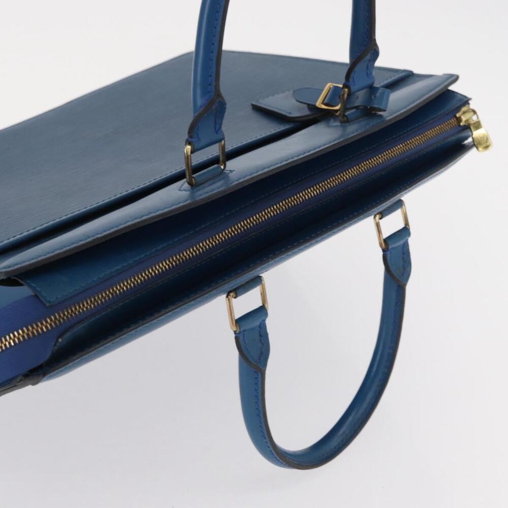 LOUIS VUITTON Epi Riviera Hand Bag Blue M48185 LV Auth 151756 - Picture 6 of 16